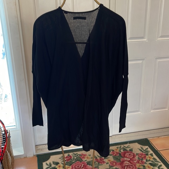 NWT All Saints criss cross long sleeve shirt - Picture 2 of 7